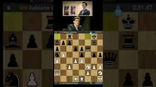 Fabiano caruana Vs Duda || Round 10 || Candidate Tournament 2022 #chess #shorts