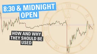 Why You Should Use 8:30 & Midnight Open (EST) -  ICT Concepts