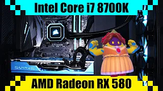 i7 8700K + RX 580 Gaming PC in 2021 | Tested in 15 Games