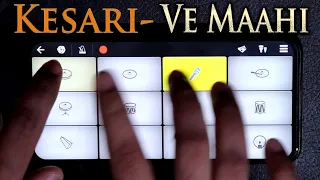 Ve Maahi Kesari On Vivo v17pro | Walk Band App | Janny Dholi | Mobile Drumming