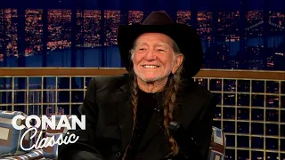 Willie Nelson On Visiting Jimmy Carter At The White House | Late Night with Conan O’Brien