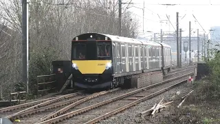 Trains at Hanwell 08/03/24 (inc. Class 230)