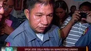 24 Oras: SPO4 Jose Dela Peña na nangotong umano sa anak ng NCRPO chief, lumantad na