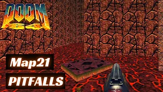 Doom 64 (100%) Walkthrough (Map21: Pitfalls)