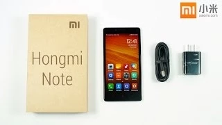 Xiaomi Redmi Note (a.k.a Hongmi Note) - Unboxing & Hands On
