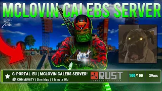 I Played Rust Console on MclovinCaleb’s SOLO ONLY Server…