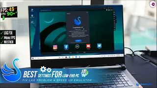 SmartGaGa Emulator Best Settings For Low-End PC, Fix Lag Problem & Speed Up Emulator.