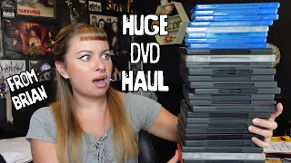 HUGE Surprise Physical Media Haul!!! | DVDs & Blu-Rays from Brian | Horror, Exploitation, etc.