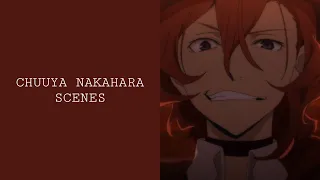 Chuuya Nakahara Scenes Raw (season 1) || HD - 1080p