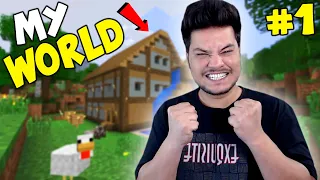 NEW WORLD NEW JOURNEY - MINECRAFT - PART 1 (HINDI)