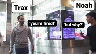 Trax NYC explaining why he fired an employee