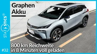 STAT E-STICS #32 | Super-Akku aus China ladet in 8 Minuten voll mit 800 km Reichweite