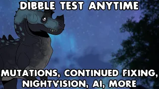 The Isle News Updates: Dibble Test Anytime, Mutations Ready for Testing, Nightvision, AI, Rex, More
