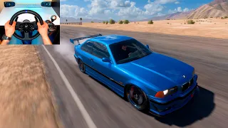Forza Horizon 5 | на BMW M3 1997 | руль Thrustmaster T300RS + коробка передач Thrustmaster TH8A