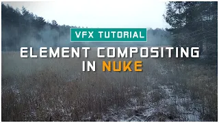 2D VFX STOCK ELEMENTS COMPOSITING IN NUKE | ATMOSPHERE COMPOSITING | VFX VIBE