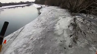 Рыбалка на сломе погоды,р.Китой-первая рыбалка на реке .