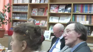 Читательская конференция по книге писателя Мартынова Г.А. в библиотеке