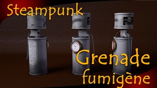 Steampunk - Grenade fumigène