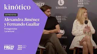 Entrevista con ALEXANDRA JIMÉNEZ y FERNANDO GUALLAR, actores de LA TERNURA #71ssiff