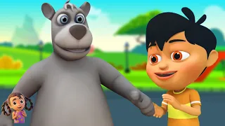 Kalu Madari Aaya, कालू मदारी आया, Hindi Nursery Rhymes and Cartoon Videos