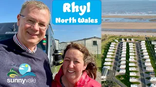 Sunnyvale Caravan Park, Rhyl, North Wales in the Campervan