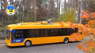 Черкаський тролейбус- Робочі будні, жовтень 2018 / Cherkasy trolleybus- Working days, оctober 2018