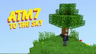 New Modded Minecraft Skyblock EP1 All The Mods 7 To The Sky