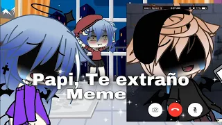 Papi,Te extraño😭[Meme sad]Futuro? //Gacha life// Camy Craft