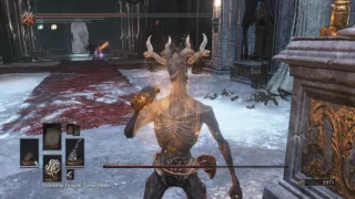 Dark Souls 3 - Dragon Stones Damage Only, Solo, NG+2 vs. Pimplord Sullivan