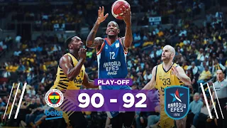 Play-Off Yarı Final Serisi - Fenerbahçe Beko (90-92) Anadolu Efes