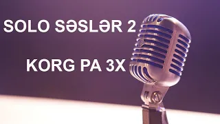 Korg PA 3X - Super Solo Səslər 2 (2019)