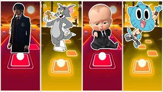 Wednesday 🆚 Tom and Jerry 🆚 The Boss Baby 🆚 Gumball 🆚 Who Will Win?