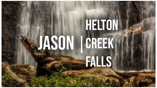 Photographing Helton Creek Waterfalls