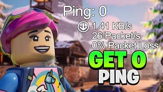 How To Get 0 Ping In Fortnite Chapter 5! ✅ (Lower Ping Guide)