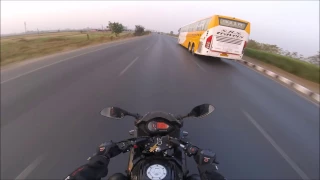 Chasing Volvo Bus