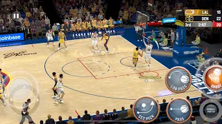 NBA 2K24 Mobile on iPhone 15 Pro Max: Los Angeles Lakers vs Denver Nuggets (Ultra High Graphics)