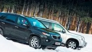 Наши Тесты KIA Sorento vs Nissan X Trail