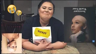 Surprising my girlfriend with Ariana Grande tickets! (SWEETENER TOUR)