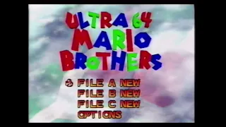Super Mario 64 Alpha Archive - File Select & Outside Castle