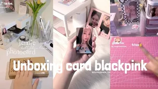 (unboxing card) Tổng hợp những video unboxing card blackpink 💞#blackpink #viral