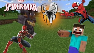 How to make Spider-Man Web shooter in Minecraft. no mods and add-ons