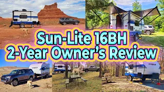 Sun-Lite 16BH - 2 Year Owner's Review - Sunset Park Travel Trailer