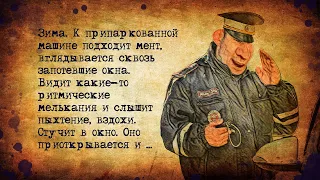 Анекдоты про ментов! Мент, бомж и самогон по Фаренгейту!