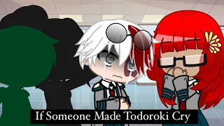 If Someone Made Todoroki Cry // A Bit Of Tododeku // Short //