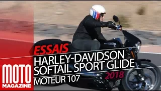 Harley Davidson Softail Sport Glide 2018 - Essai par Moto Magazine