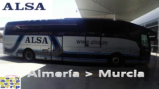 ALSA BUS / ALMERIA - MURCIA / SPANISH BUS TRIP REPORT