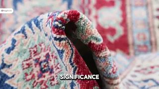 Kazak rugs, a treasure to see #rugs #arearugs #homedecore #carpet #cozyhome #usaviral #viralvideo