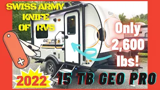 2022 Geo Pro 15TB - Super Lightweight Couple’s Camper