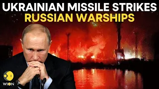 Russia-Ukraine War LIVE:Russia says Crimean shipyard on fire ships damaged in Ukraine missile attack