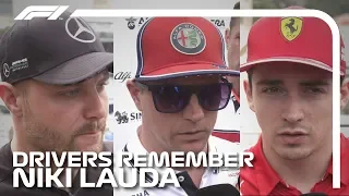 F1 Drivers Remember Niki Lauda | 2019 Monaco Grand Prix
